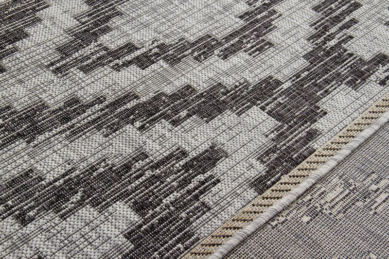 Tappeto Outdoor Flatweave Grigio