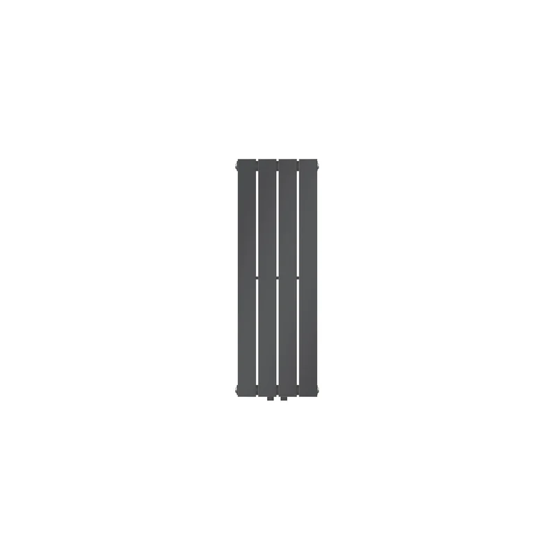 Badheizkörper Einlagig Vertikal 900x300 mm Anthrazit mit Mittelanschluss LuxeBath