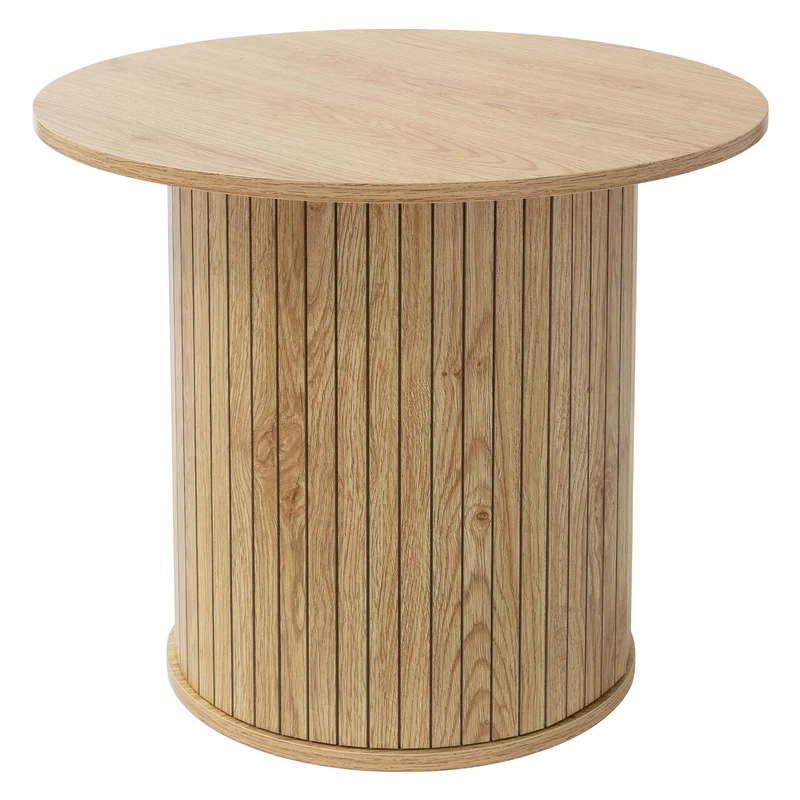 ML-Design | Couchtisch mit überstehender Tischplatte, rund, Wohnzimmertisch Kaffeetisch Sofatisch