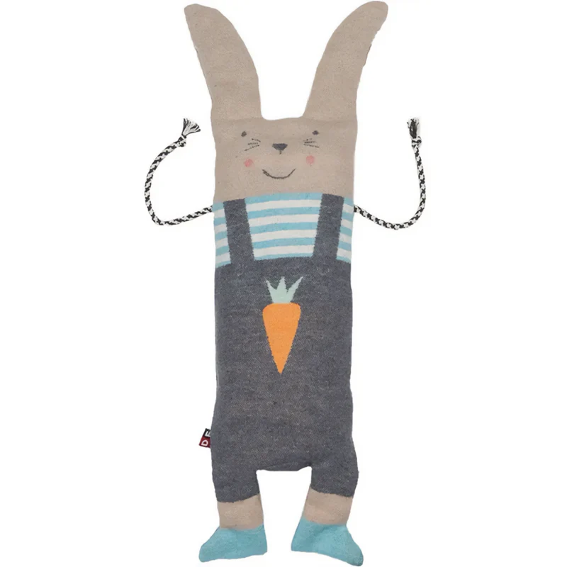 Coperta Estiva in Cotone con Peluche Porta Coperta - Bunny