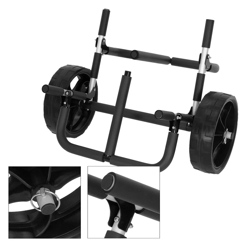 Transportwagen klappbar für 2x Stand Up Paddle SUP Board aus Aluminium