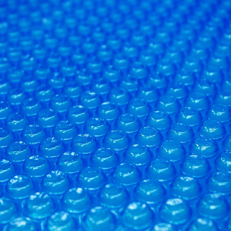 Pool Solarfolie Rund Ø 3,6 m 400µm Blau aus PE-Folie mit Luftkammern
