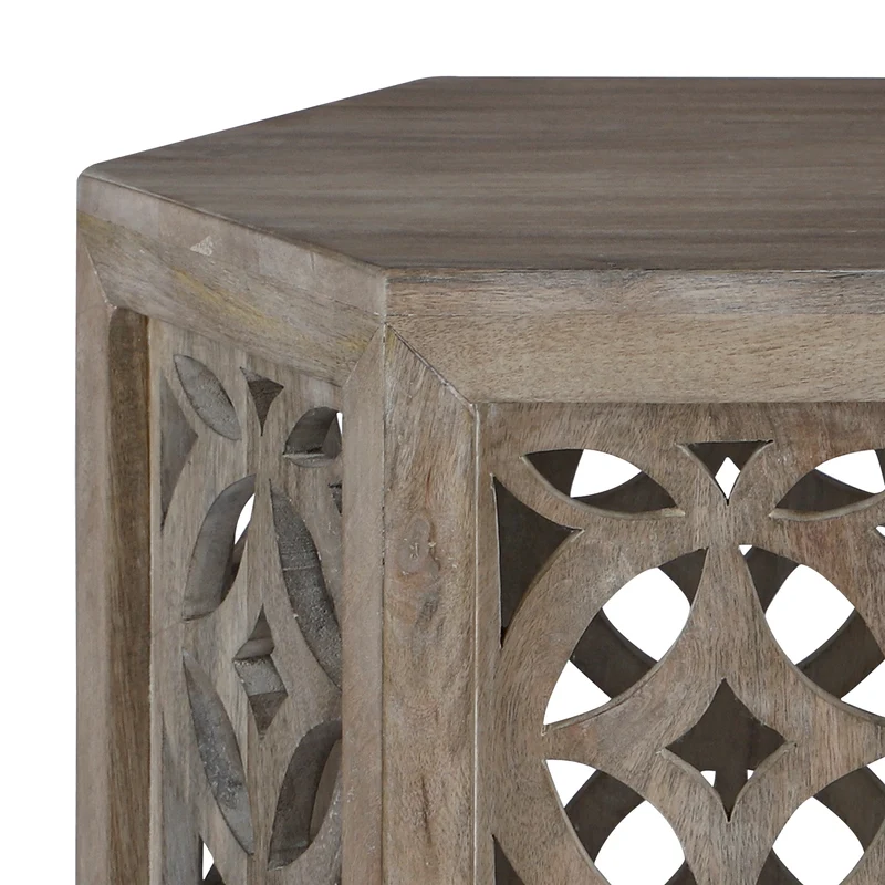 Couchtisch 2er Set Natur aus Mangoholz WOMO-Design