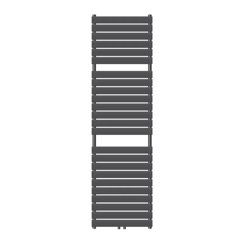 Badheizkörper Mittelanschluss 600x1800 mm Anthrazit vertikal LuxeBath