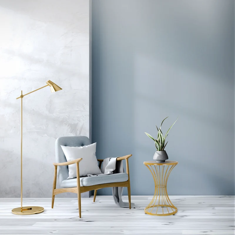 Beistelltisch in Stundenglas-Form Ø 38x57 cm Gold aus Metall und Holz ML-Design