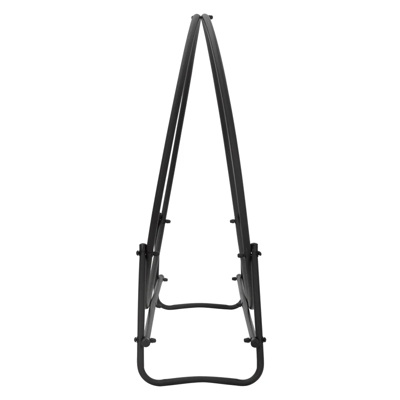 Kaminholzregal 96x102x33 cm Schwarz aus Metall ML-Design