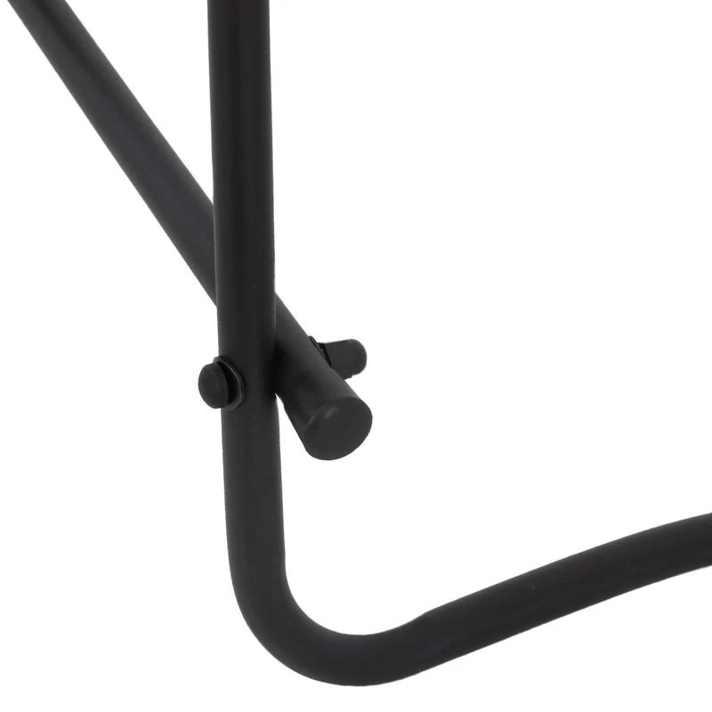 Kaminholzregal 96x102x33 cm Schwarz aus Metall ML-Design