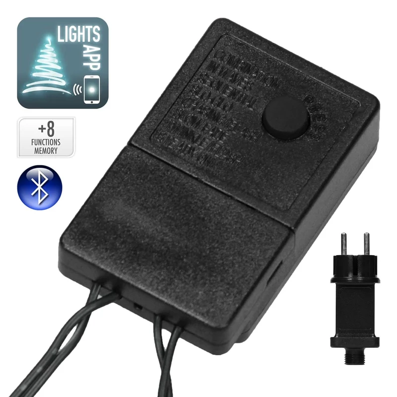 Lichterkette LED Warmweiß 11 m mit App Steuerung