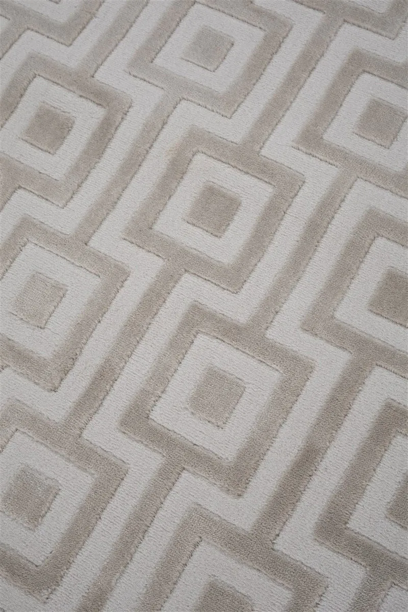 Tappeto Moderno Mito Beige