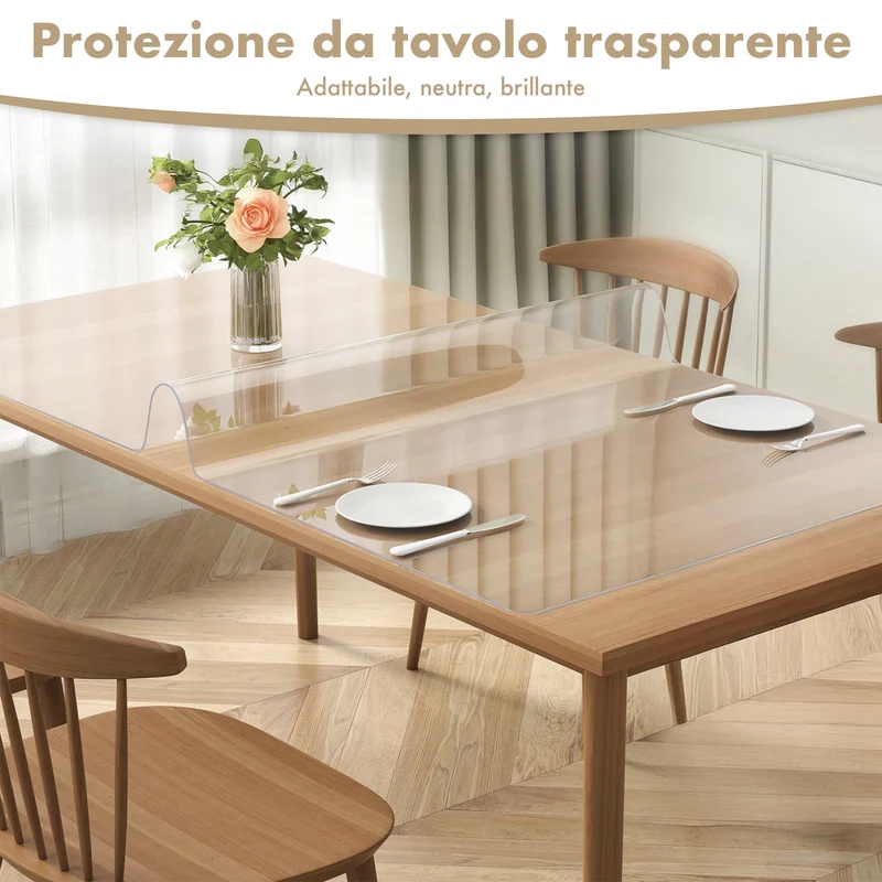 Copritavolo Trasparente PVC 1.5mm Il Gruppone
