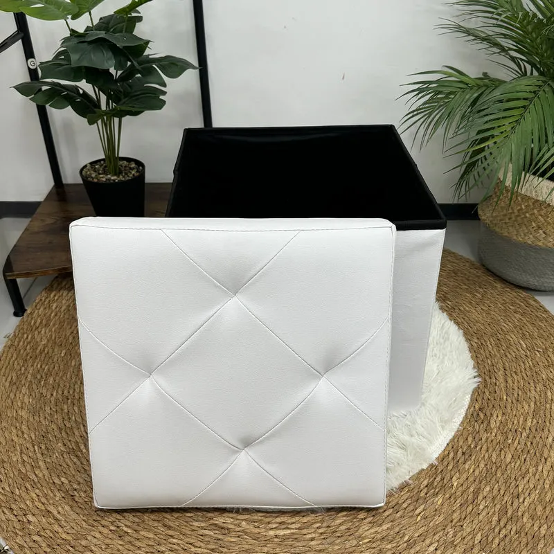 Pouf Poggiapiedi In Ecopelle 2 In 1 Il Gruppone