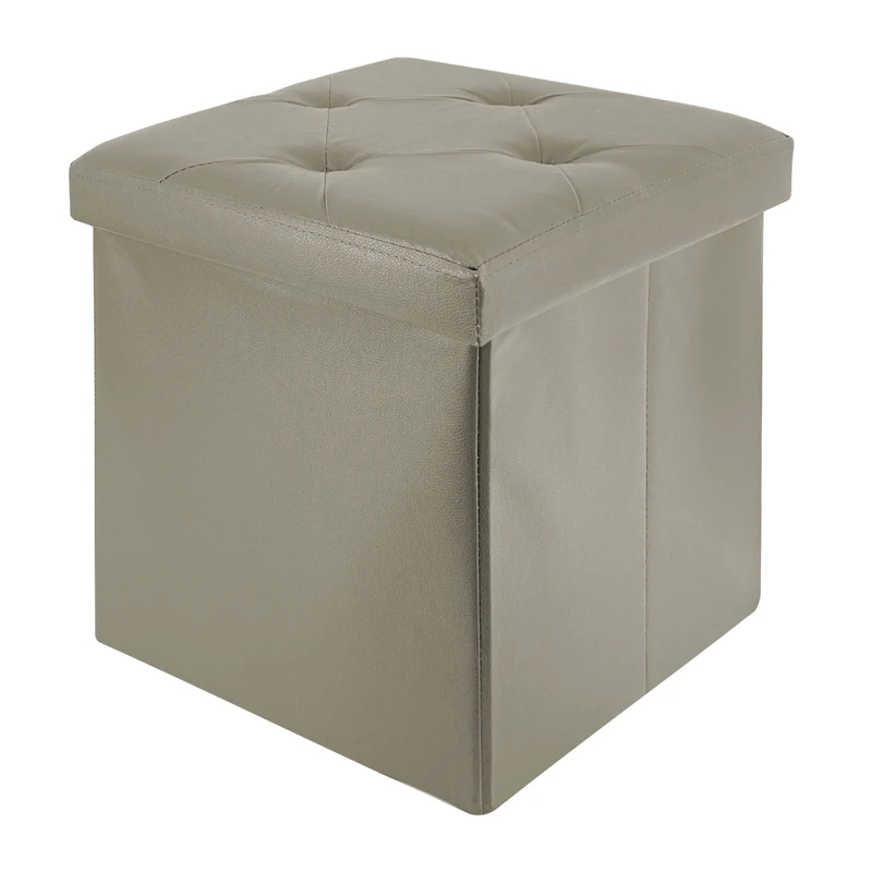 Pouf Poggiapiedi In Ecopelle 2 In 1 Il Gruppone