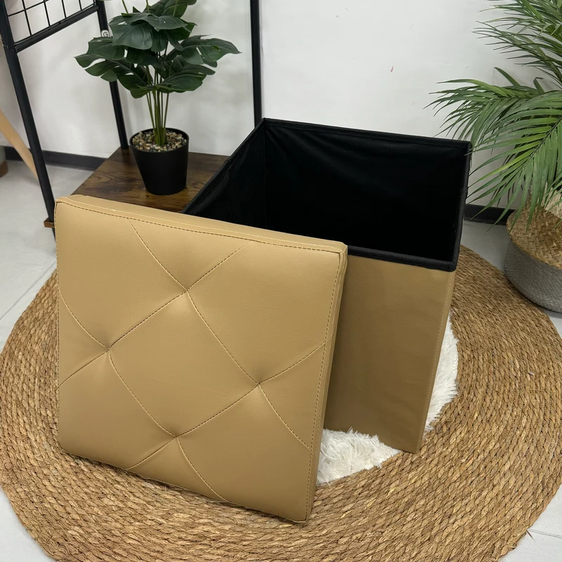 Pouf Poggiapiedi In Ecopelle 2 In 1 Il Gruppone
