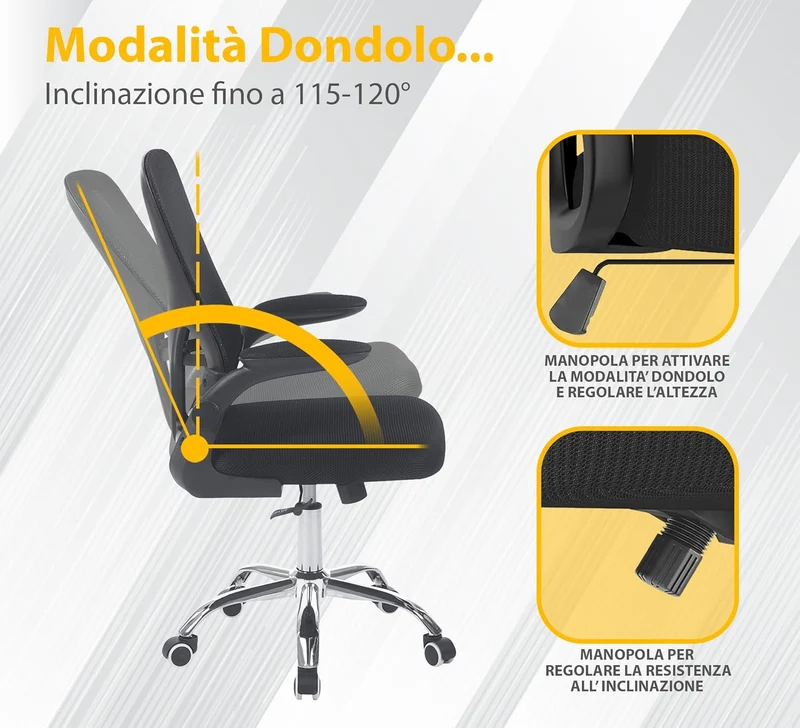 Sedia Da Ufficio Con Supporto Lombare, Il Gruppone