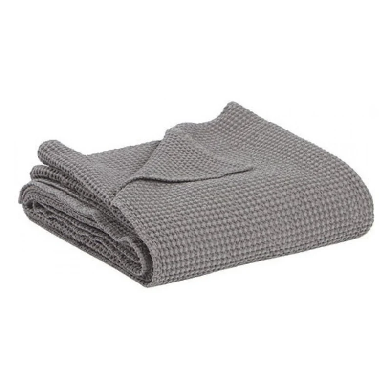 Plaid a Nido D'Ape StoneWashed in Cotone Riciclato - Maia Recycle
