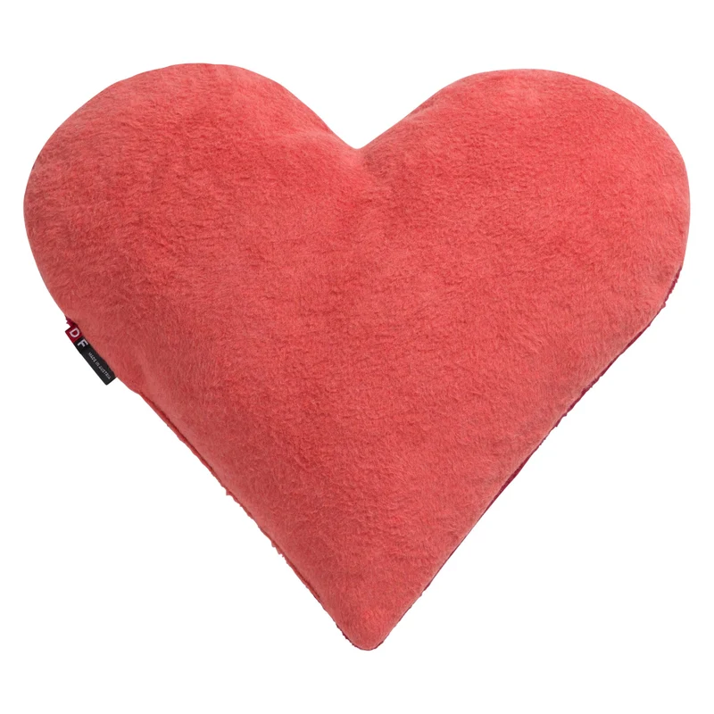 Cuscino in Cotone a Forma di Cuore - Heart