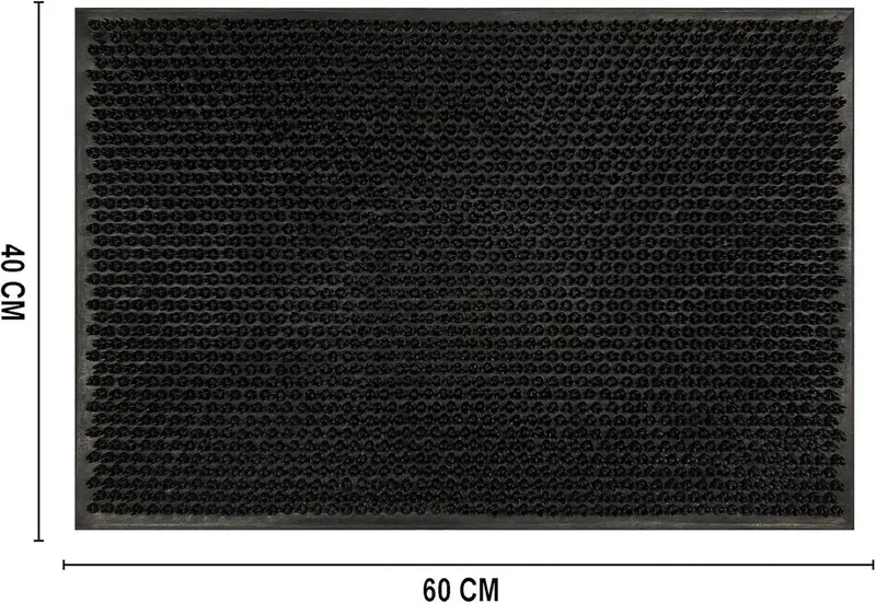 Zerbino In Gomma 40 x 60 Cm Ingresso Antiscivolo Rettangolare Il Gruppone