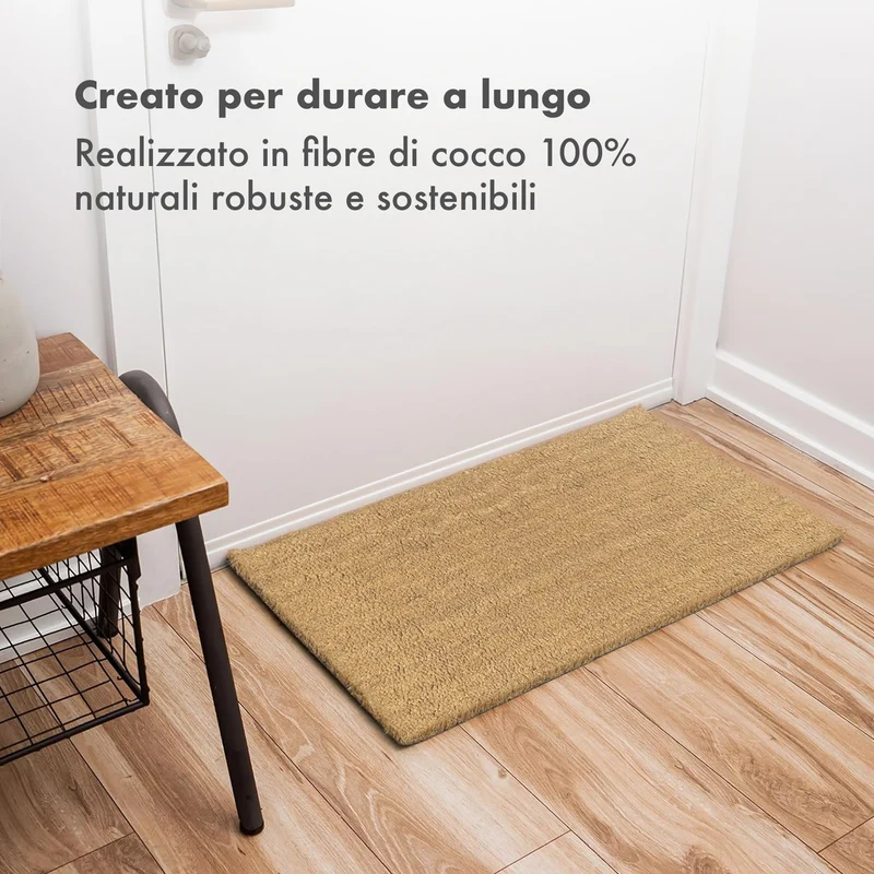 Zerbino Ingresso In Cocco Tappeto Antiscivolo Antibatterico 40 x 60 Il Gruppone