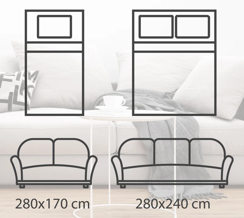 Telo Arredo in Cotone Panama Stampato Varie Fantasie Made in Italy Il Gruppone