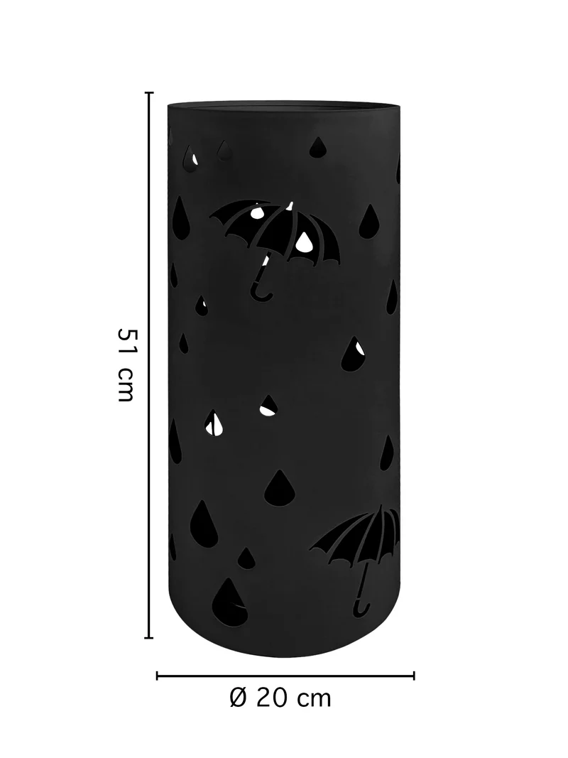 Portaombrelli Elegante Design Moderno in Metallo Con Ganci per ombrellini Il Gruppone