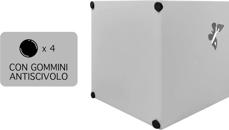 Portaombrelli Elegante Design Moderno in Metallo Con Ganci per ombrellini Il Gruppone