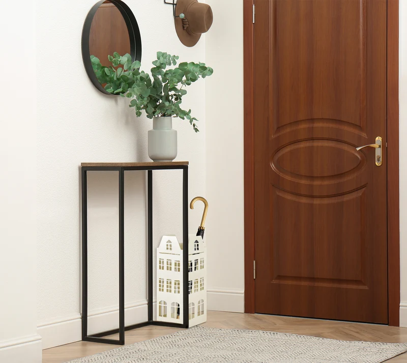 Portaombrelli Elegante Design Moderno in Metallo Con Ganci per ombrellini Il Gruppone