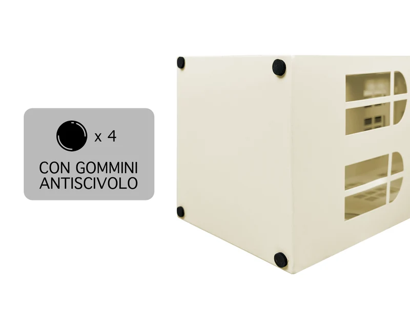 Portaombrelli Elegante Design Moderno in Metallo Con Ganci per ombrellini Il Gruppone