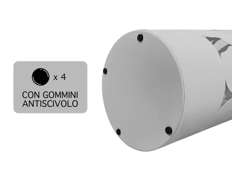Portaombrelli Elegante Design Moderno in Metallo Con Ganci per ombrellini Il Gruppone