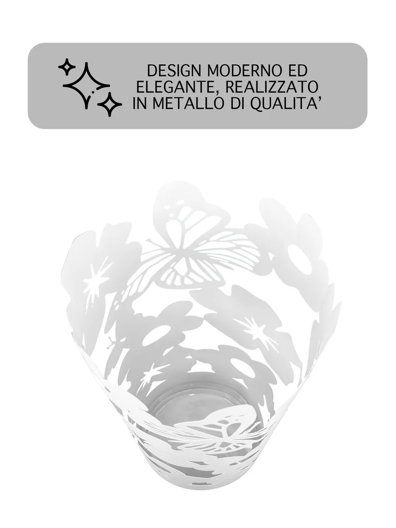 Portaombrelli Elegante Design Moderno in Metallo Con Ganci per ombrellini Il Gruppone