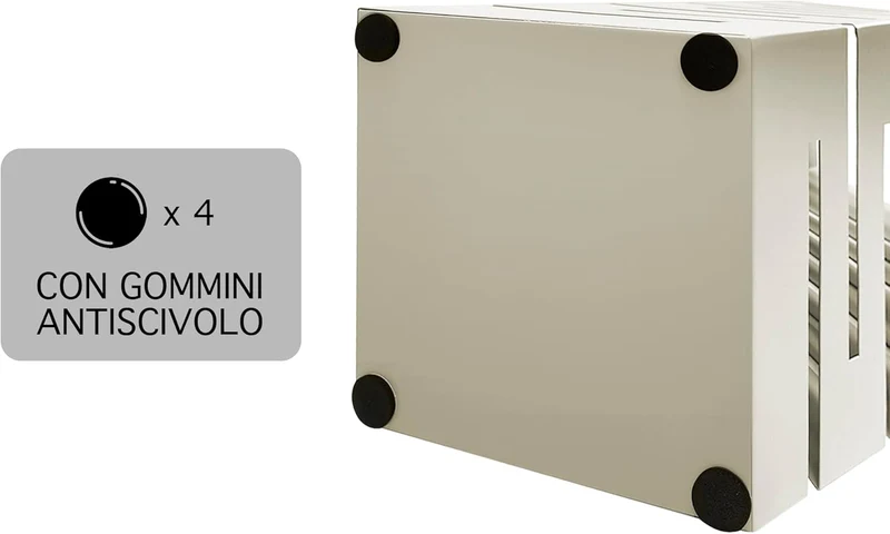 Portaombrelli Elegante Design Moderno in Metallo Con Ganci per ombrellini Il Gruppone
