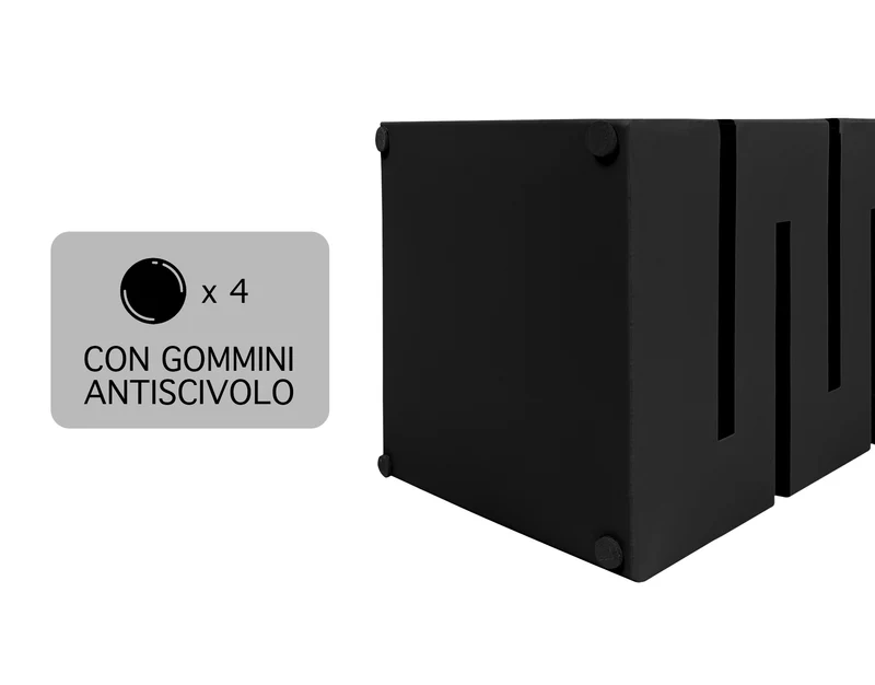 Portaombrelli Elegante Design Moderno in Metallo Con Ganci per ombrellini Il Gruppone