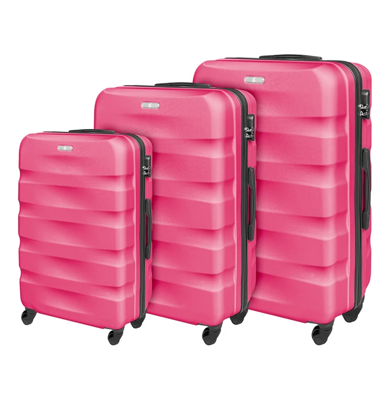 Set Di 3 Valigie Rigide ABS Valigia Da Viaggio Con Chiusura Lucchetto Il Gruppone