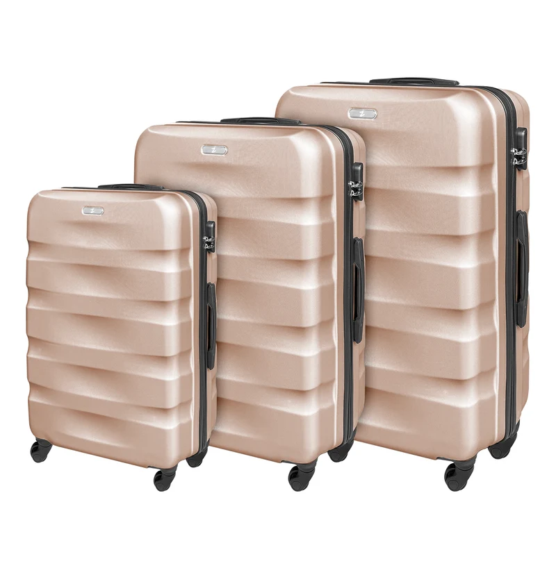 Set Di 3 Valigie Rigide ABS Valigia Da Viaggio Con Chiusura Lucchetto Il Gruppone