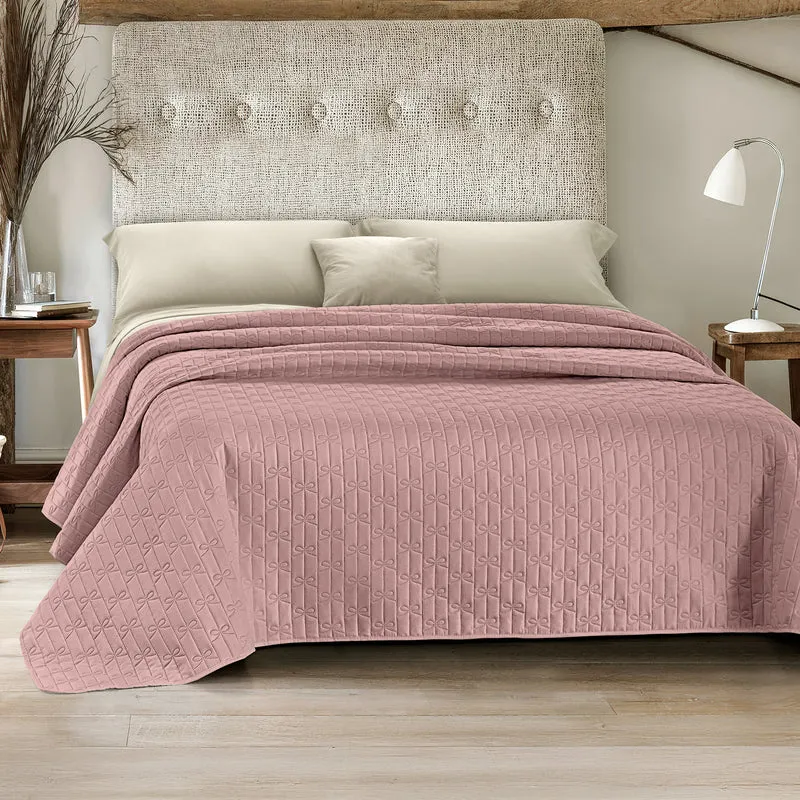 Copriletto Matrimoniale Trapuntato con Fiocchetti – Leggero ed Elegante Primavera/Estate Il Gruppone