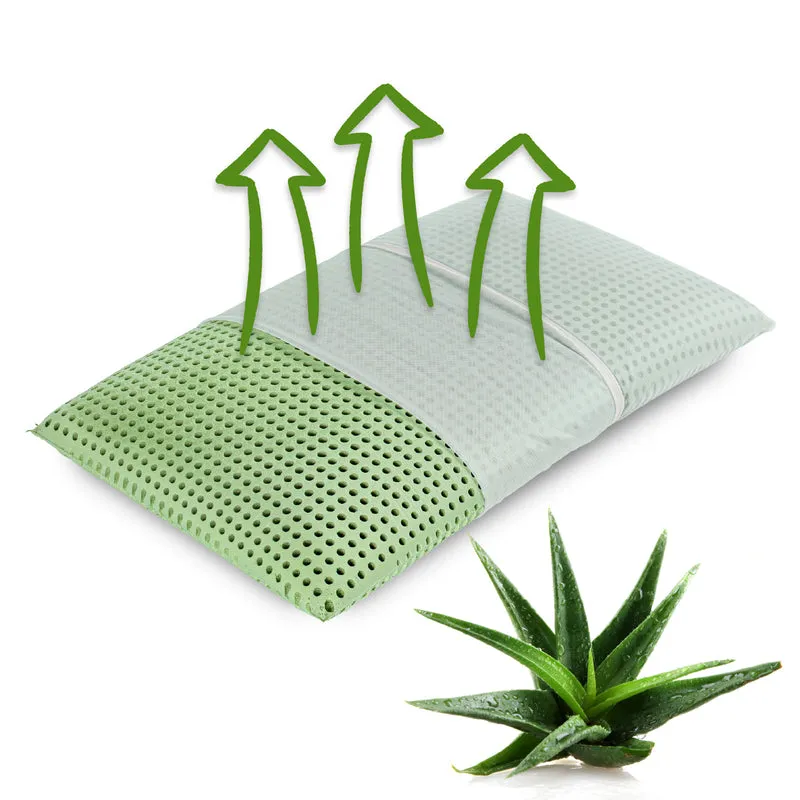 Guanciale in Memory Foam Microforato con Aromaterapia Sfoderabile Made in Italy Il Gruppone