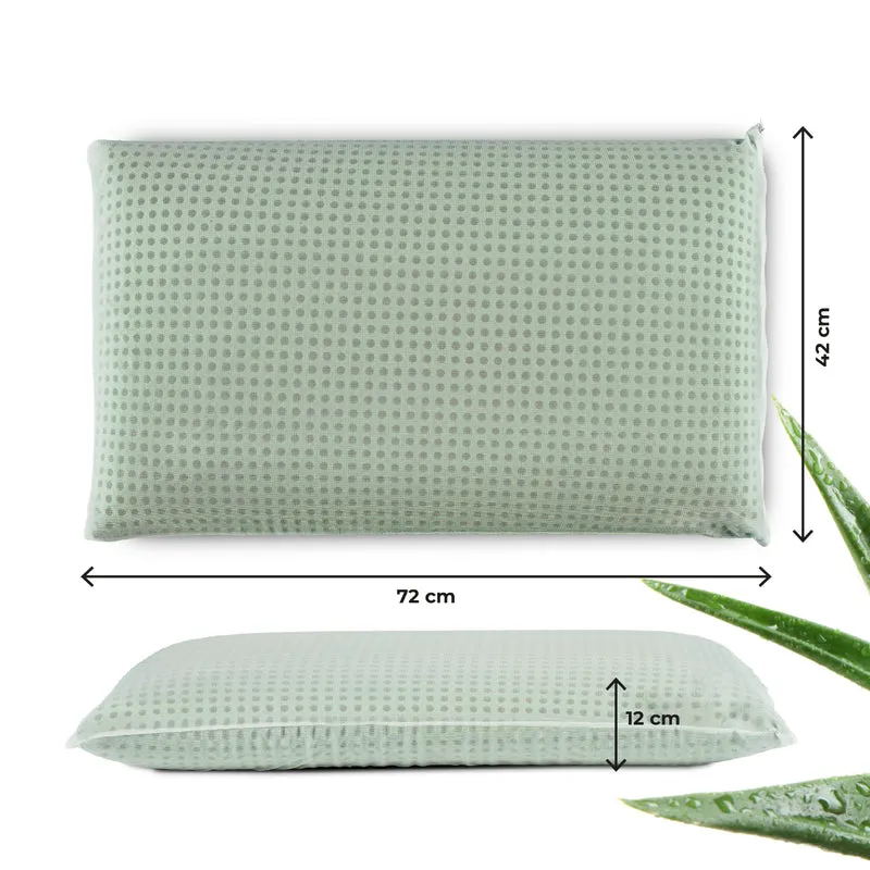 Guanciale in Memory Foam Microforato con Aromaterapia Sfoderabile Made in Italy Il Gruppone
