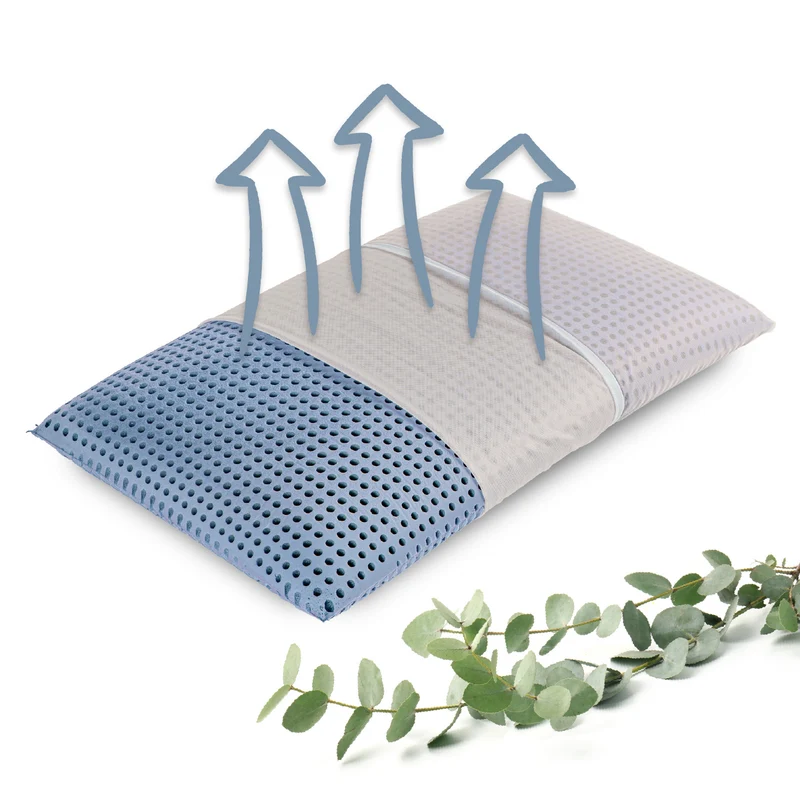 Guanciale in Memory Foam Microforato con Aromaterapia Sfoderabile Made in Italy Il Gruppone