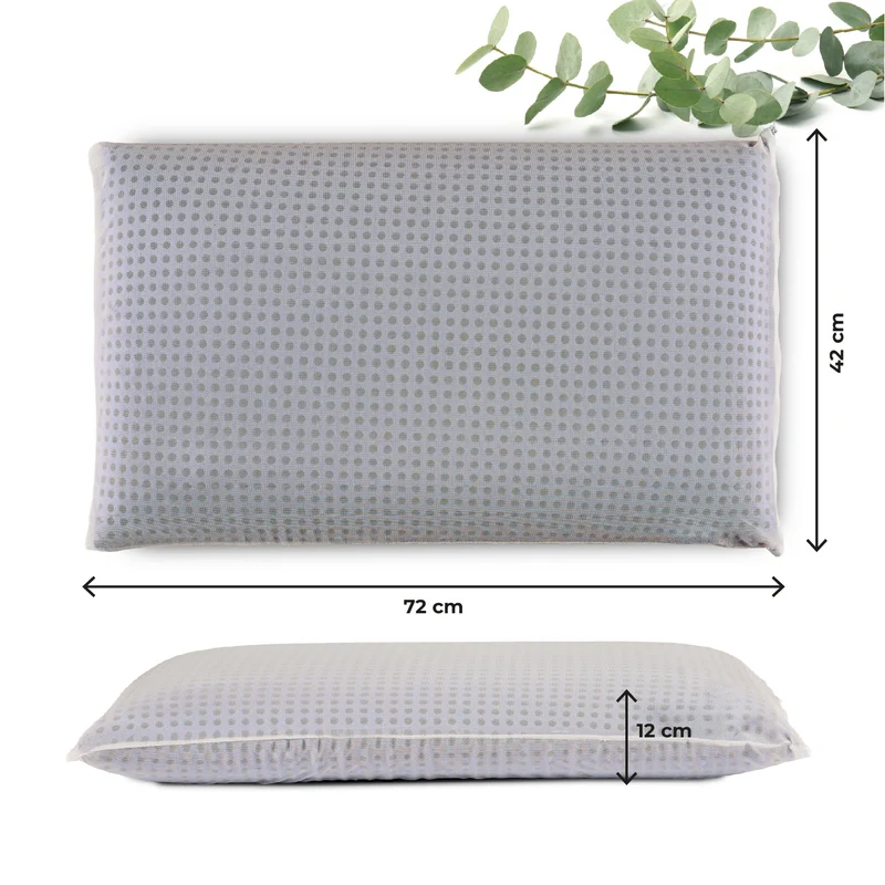 Guanciale in Memory Foam Microforato con Aromaterapia Sfoderabile Made in Italy Il Gruppone