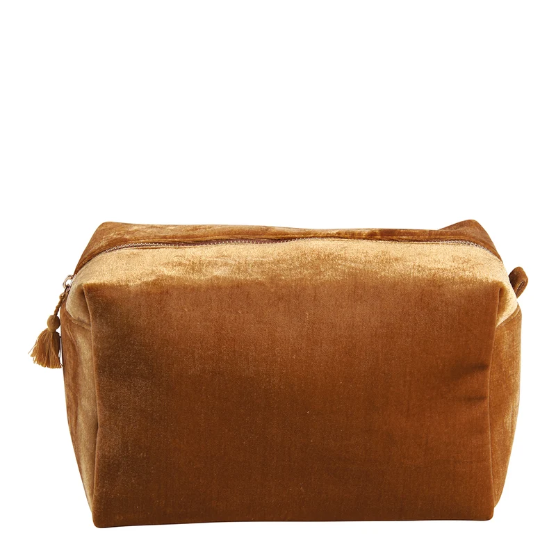 Trousse da Bagno in Velluto Tinta Unita - Velours