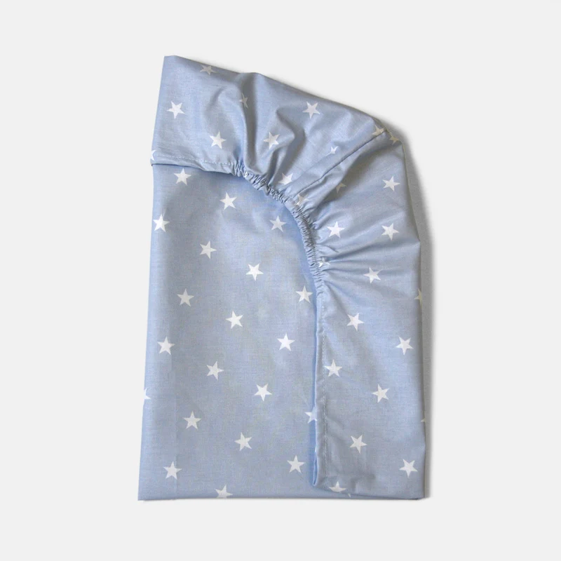 Lenzuolo Azzurro Stelle Bianche