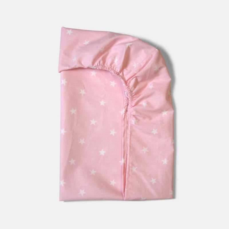 Lenzuolo Rosa Stelle Bianche