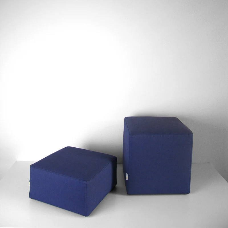 Pouf Blu Jeans