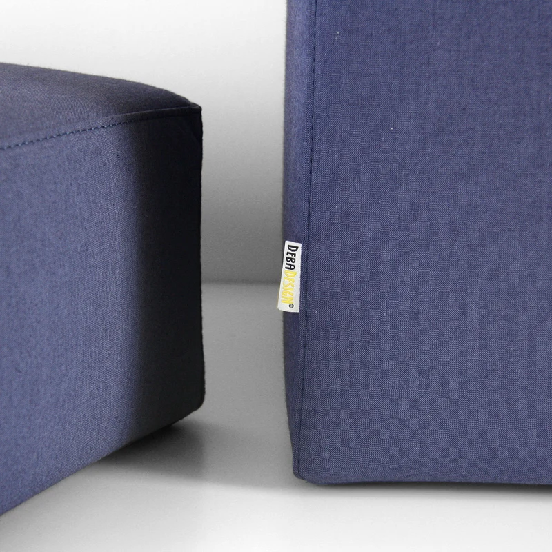 Pouf Blu Jeans
