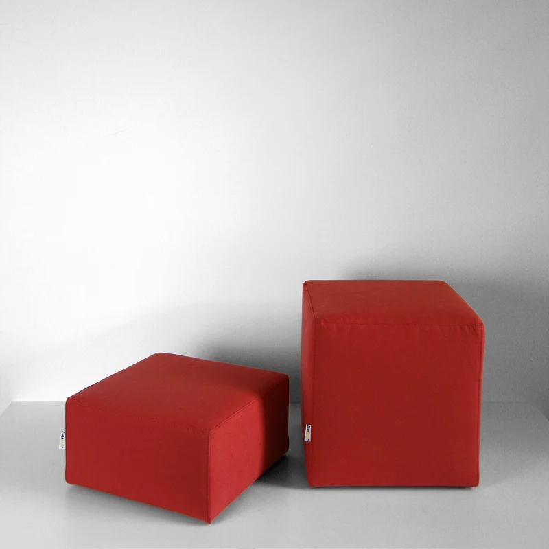 Pouf Rosso