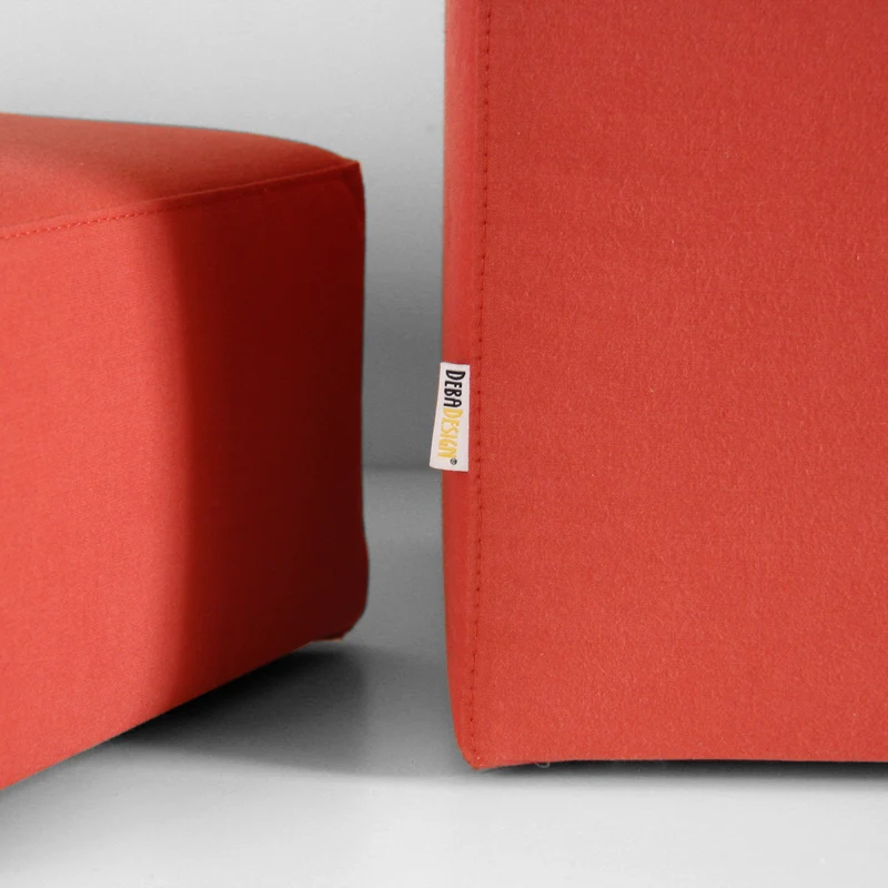 Pouf Rosso