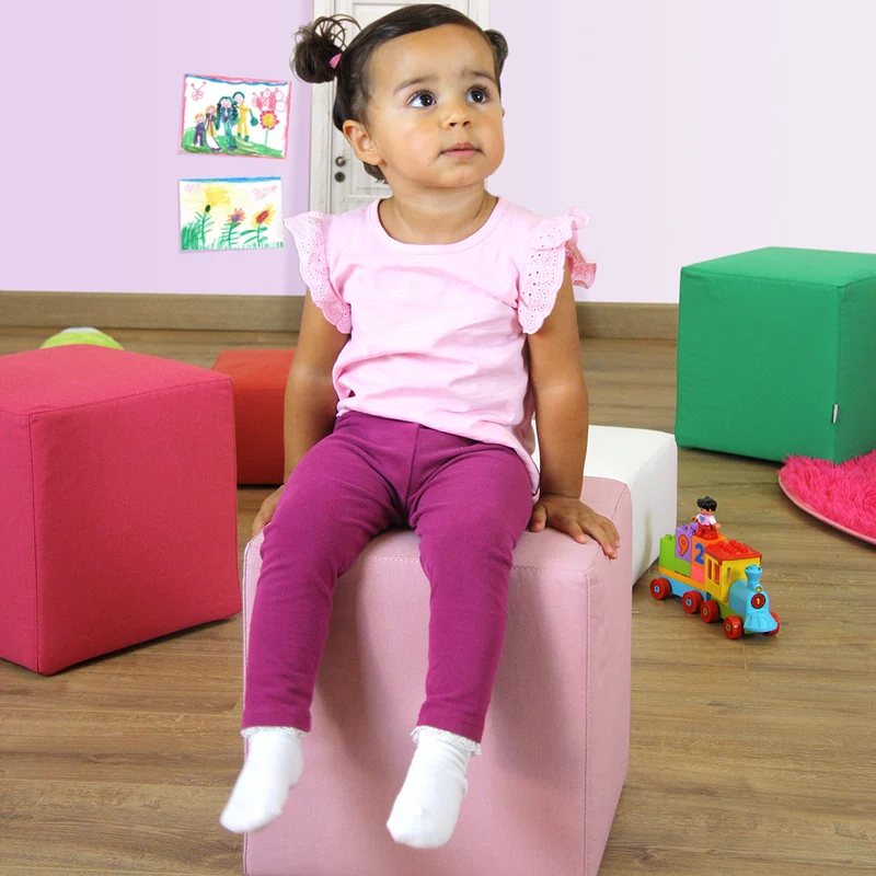 Pouf Rosa Antico