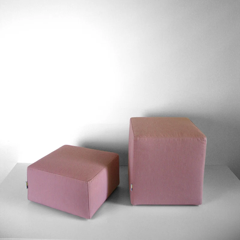 Pouf Rosa Antico
