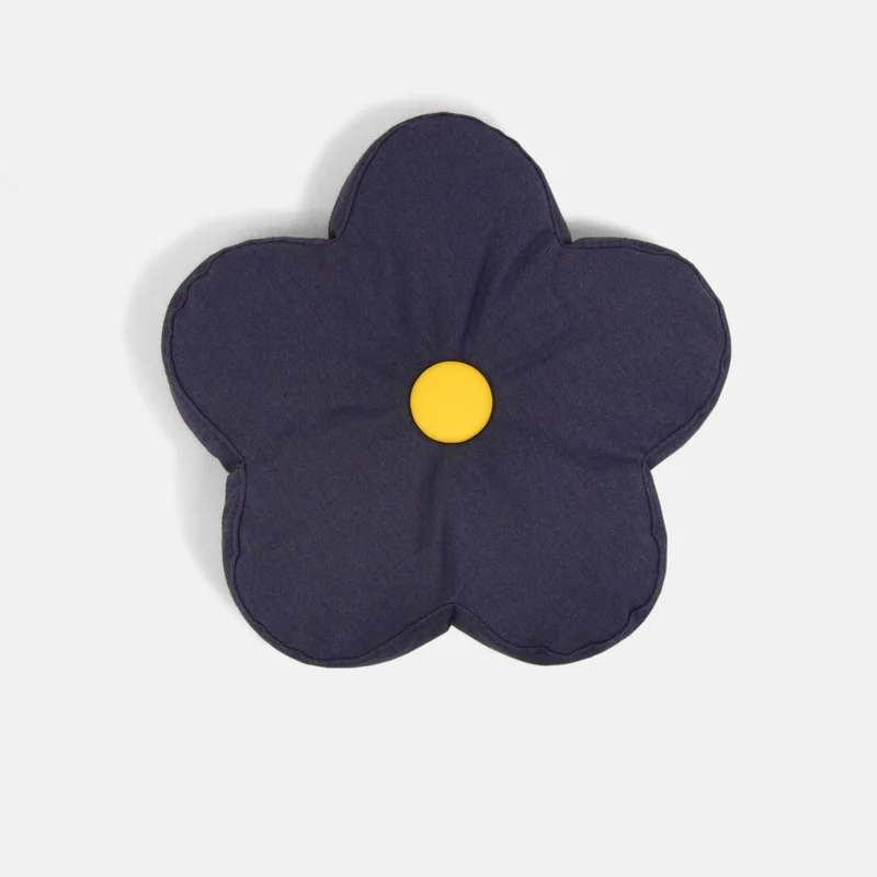 Cuscinetto Fiore Blue Jeans