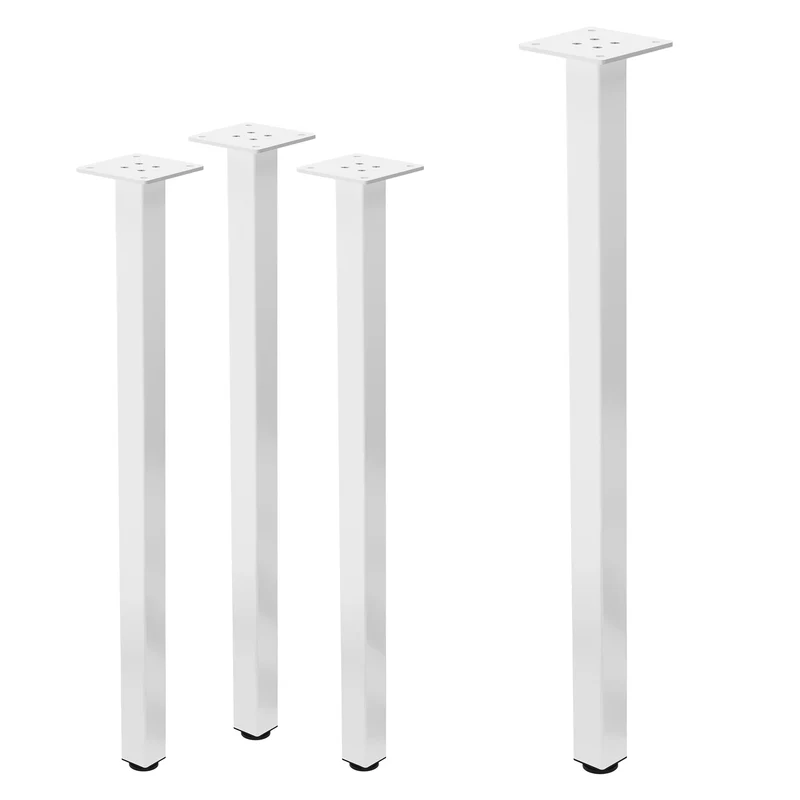 Tischbeine Tischgestell 4er Set I-Design aus Stahl ML-Design
