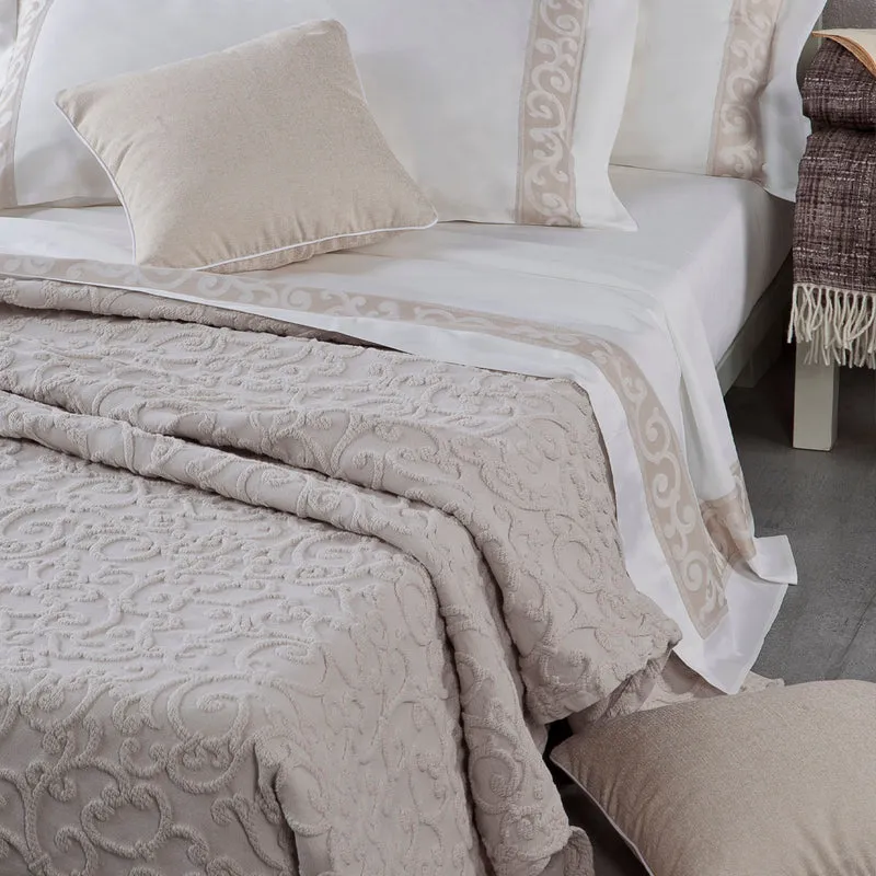 Copriletto Estivo san marco in Raso Jacquard